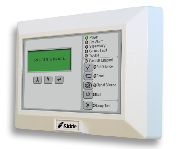 RLCD-C-S PAnunciador LCD de 80 caracteres, indicadores comunes de sistema y controles, beige,