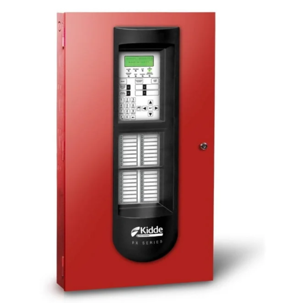 FX-1000-SP Panel de deteccion de incendio, max 4 lazos, incluye 1 lazo de 125 det/125 mod, 4 cts NAC, Idioma Esp| KIDDE