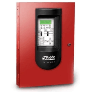 FX-64R Panel de deteccion de incendio con capacidad de 64 dispositivos max, Dos NAC, puerta roja| KIDDE