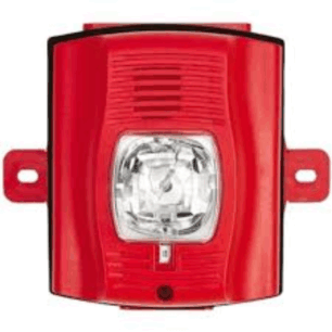 P2R-K Sirena con lámpara estroboscópica para exterior a 2 hilos| SYSTEM SENSOR