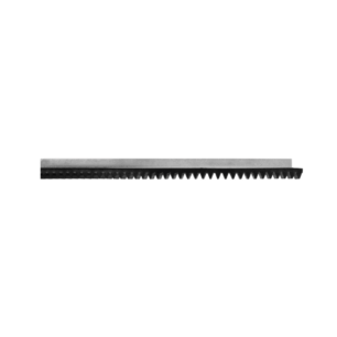 A16768 Cremallera Residencial POP, Perfil en Acero, Nylon Color Negro, 1 mts| PPA